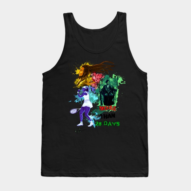 Black History Icons Tank Top by Art Of Lunatik